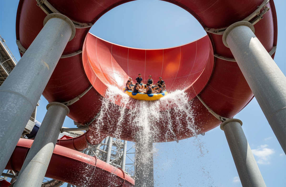 Adventure rides at Yas Waterworld Abu Dhabi.jpg