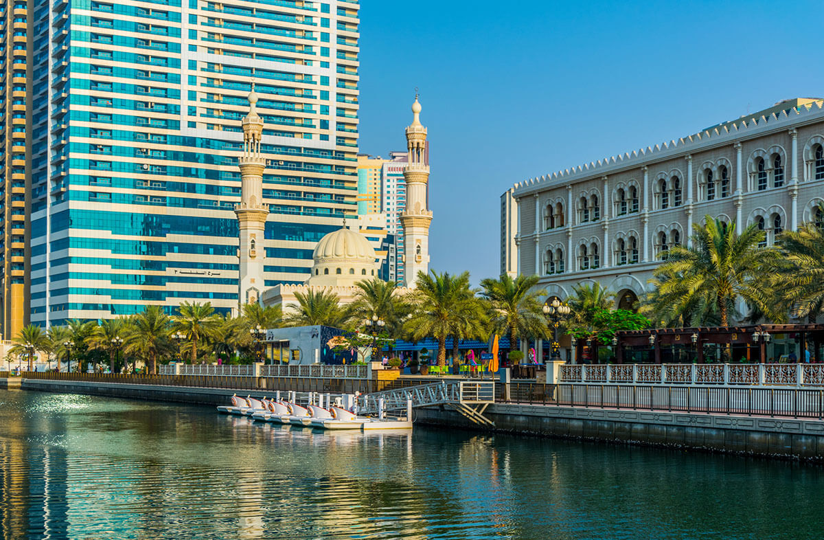 Al Qasba Sharjah Canal View.jpg