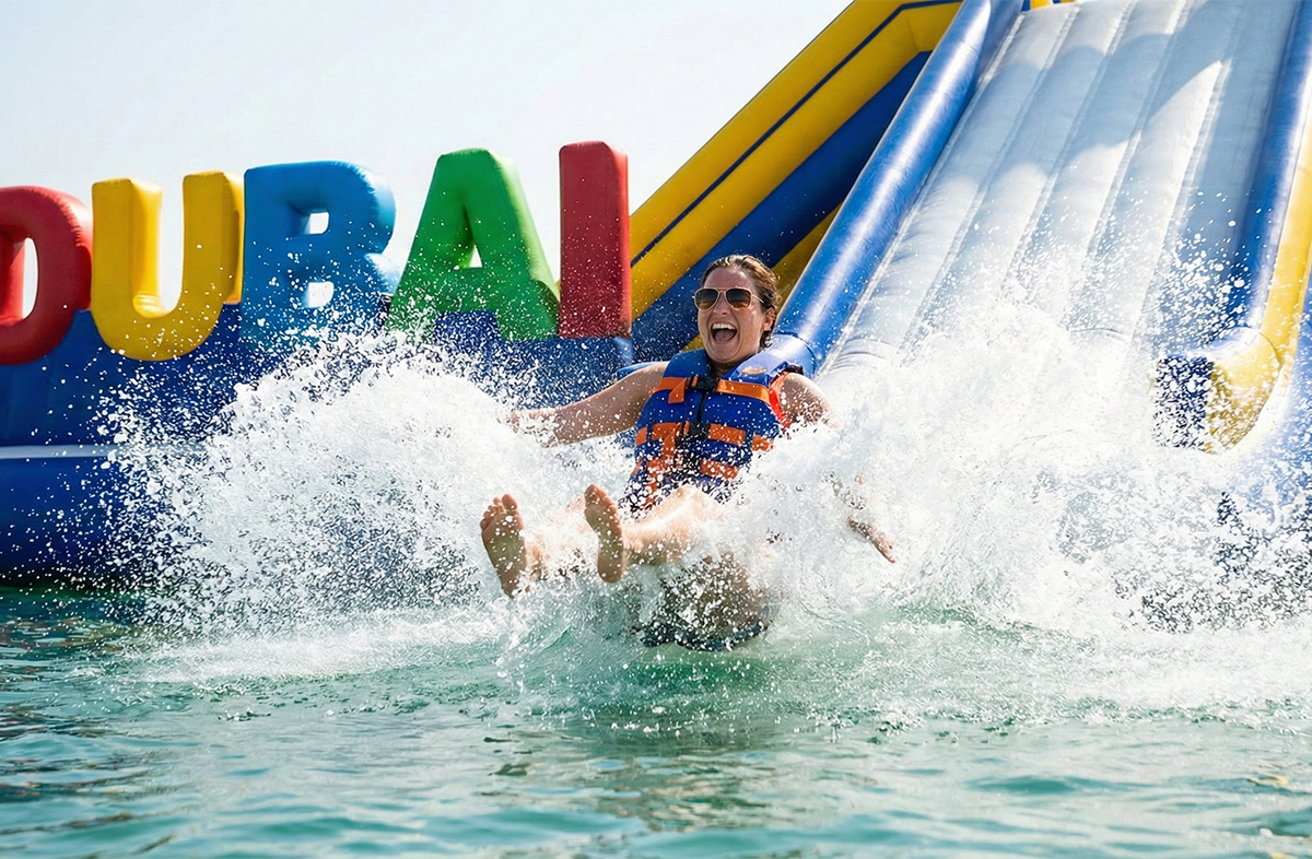 Aquafun Dubai Water Park Inflatable Rides.jpg