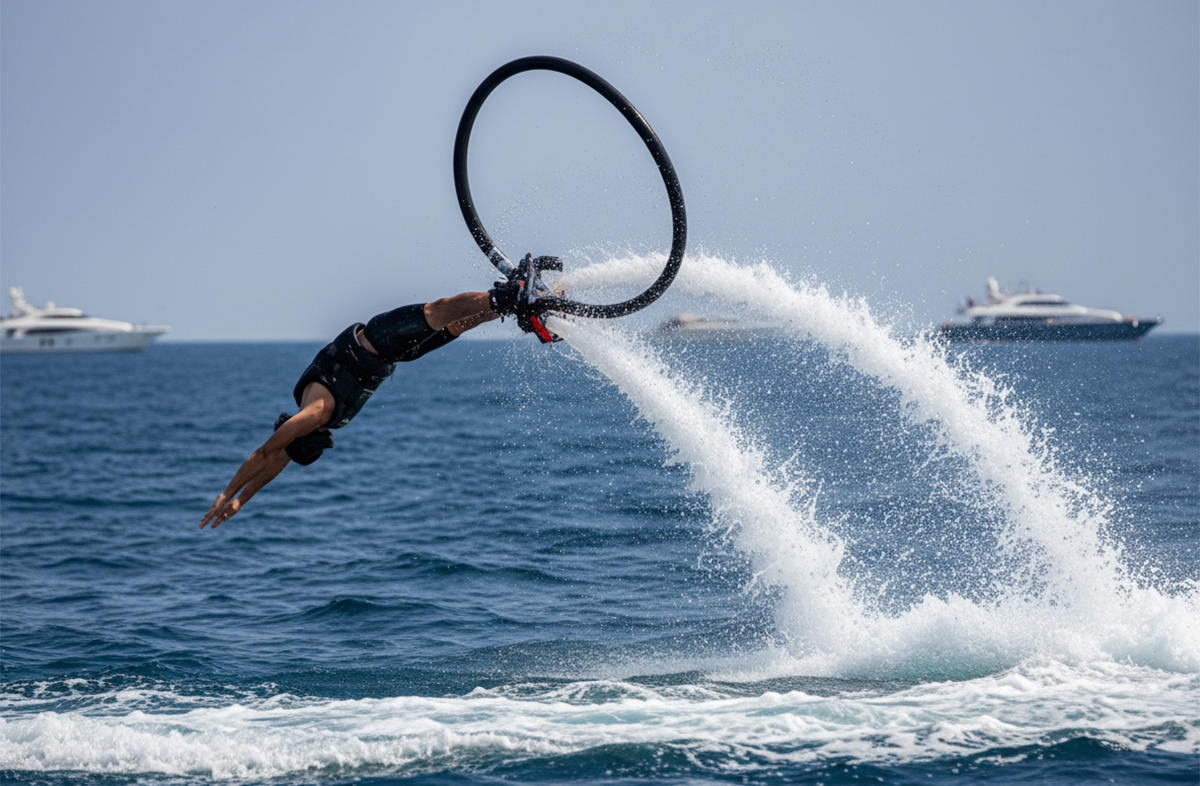 Exciting water activity Flyboard in Dubai.jpg