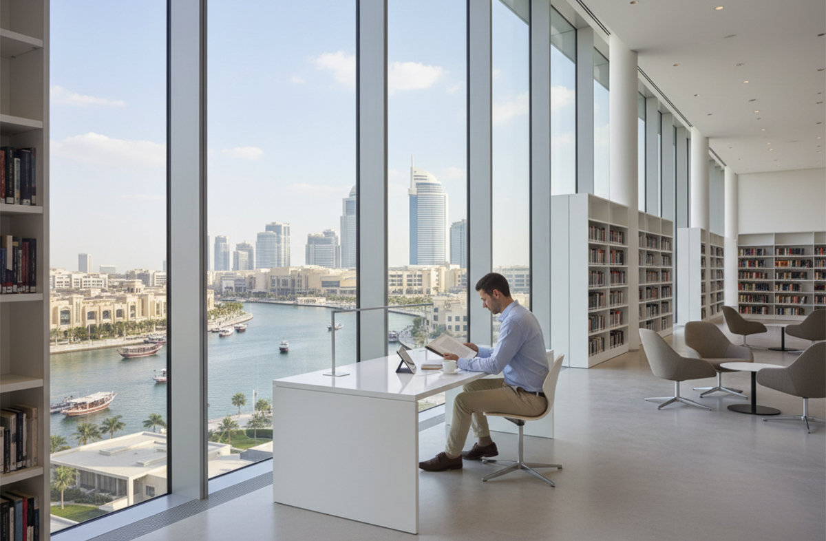 Mohammed Bin Rashid Library Study Tables.jpg