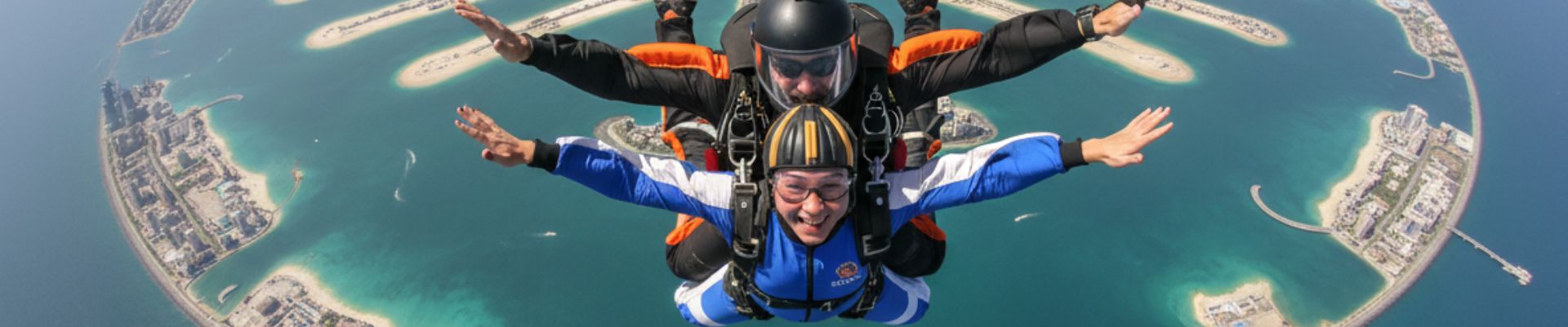 Skydiving Over Palm Jumeirah