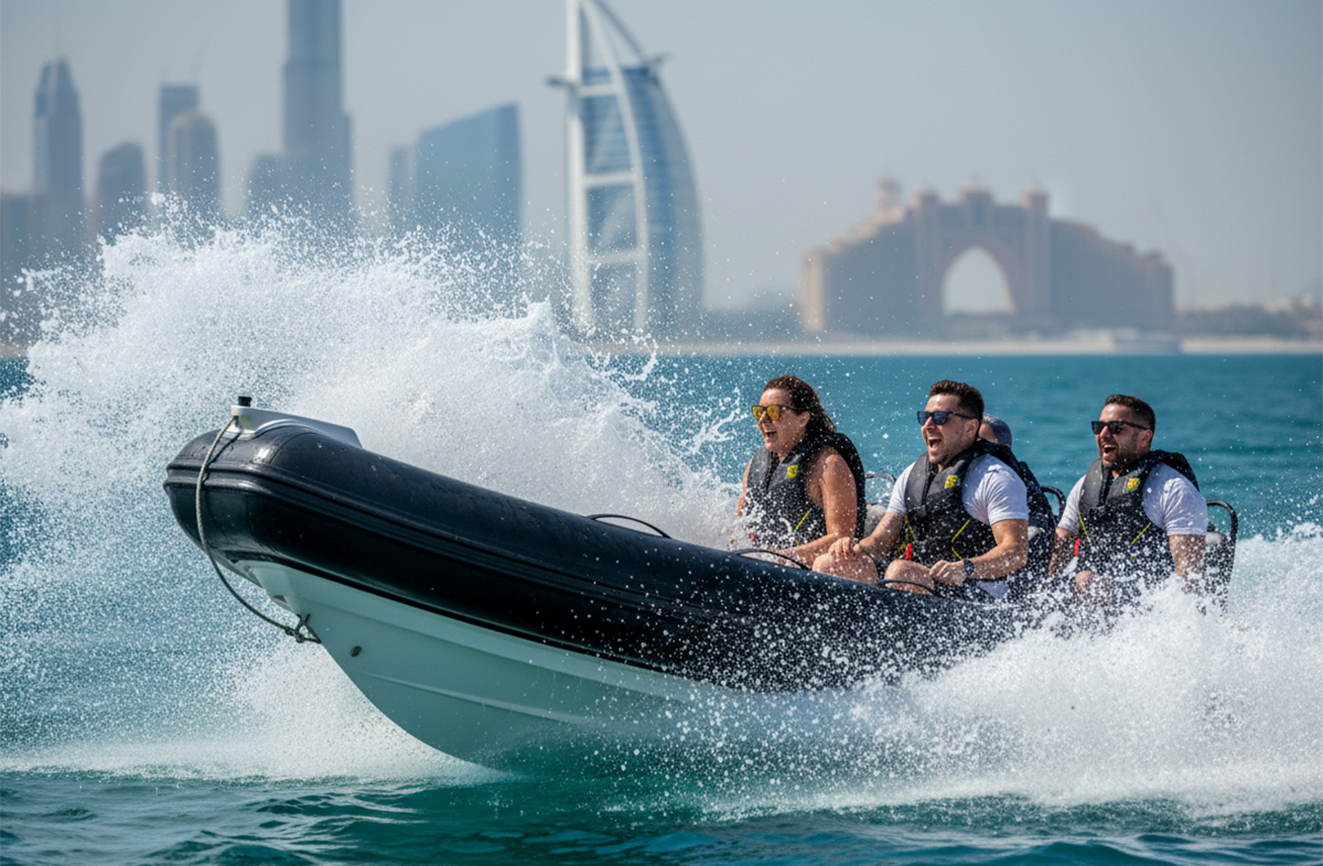 Speedboat ride along Dubai Marina.jpg