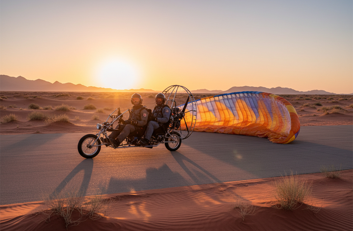 Sunset paramotor flight experience in Dubai.jpg