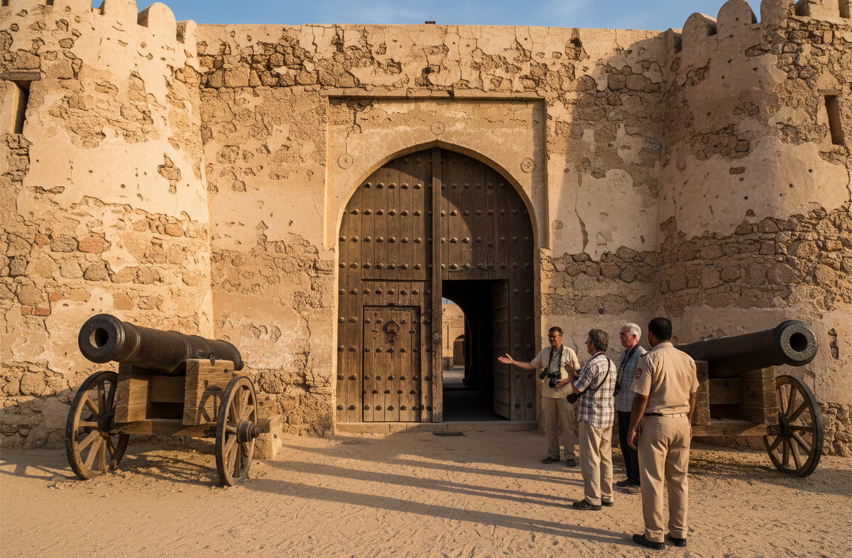 Umm Al Quwain Museum Entrance Gate.jpg