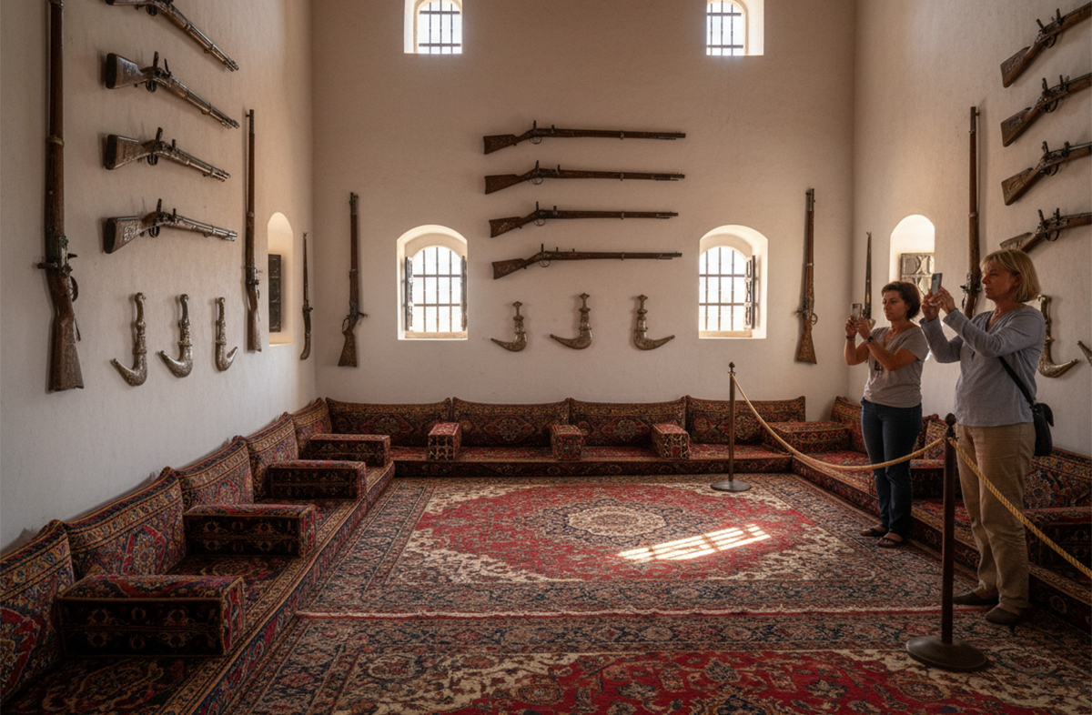 Umm Al Quwain Museum Old Weapons Section.jpg