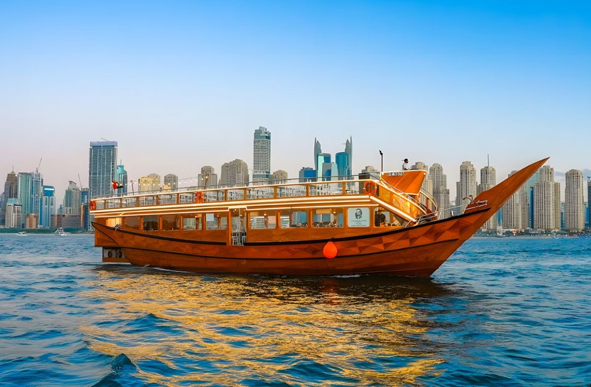 Dhow Cruise Dubai Creek Traditional Boat