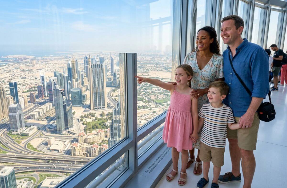 Burj Khalifa Observation Deck Interior View