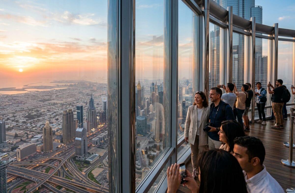 Burj Khalifa (AT THE TOP) Visit