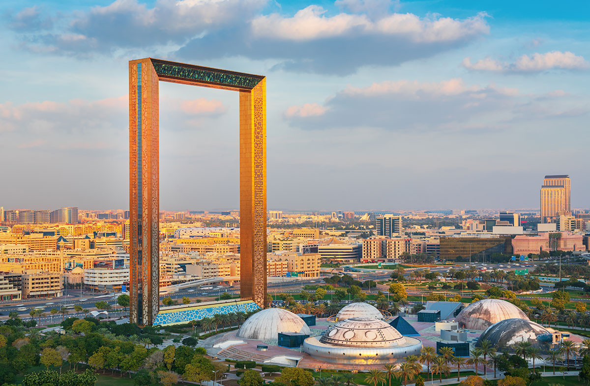 Dubai Frame Visit