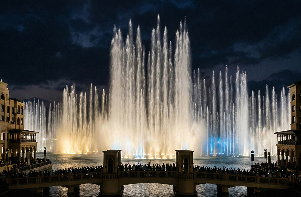 Dubai Fountain Night Show