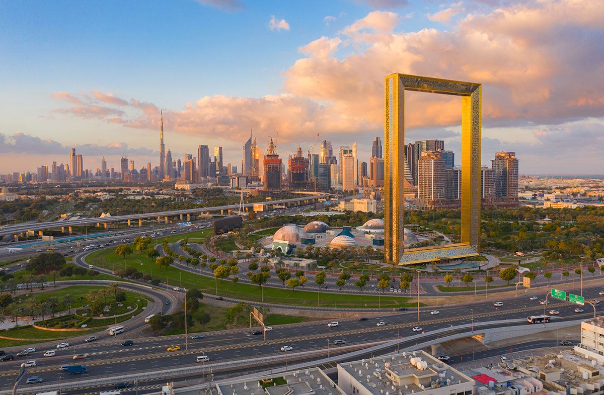 Dubai Frame Panoramic View