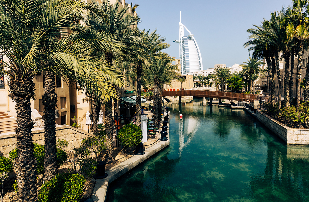 Souk Madinat Jumeirah Burj Al Arab View