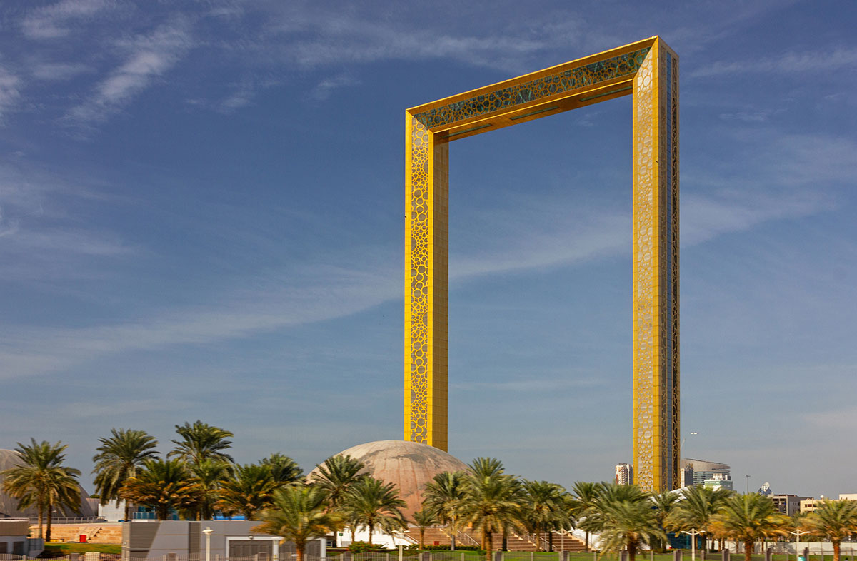 Dubai Frame Tourist Spot