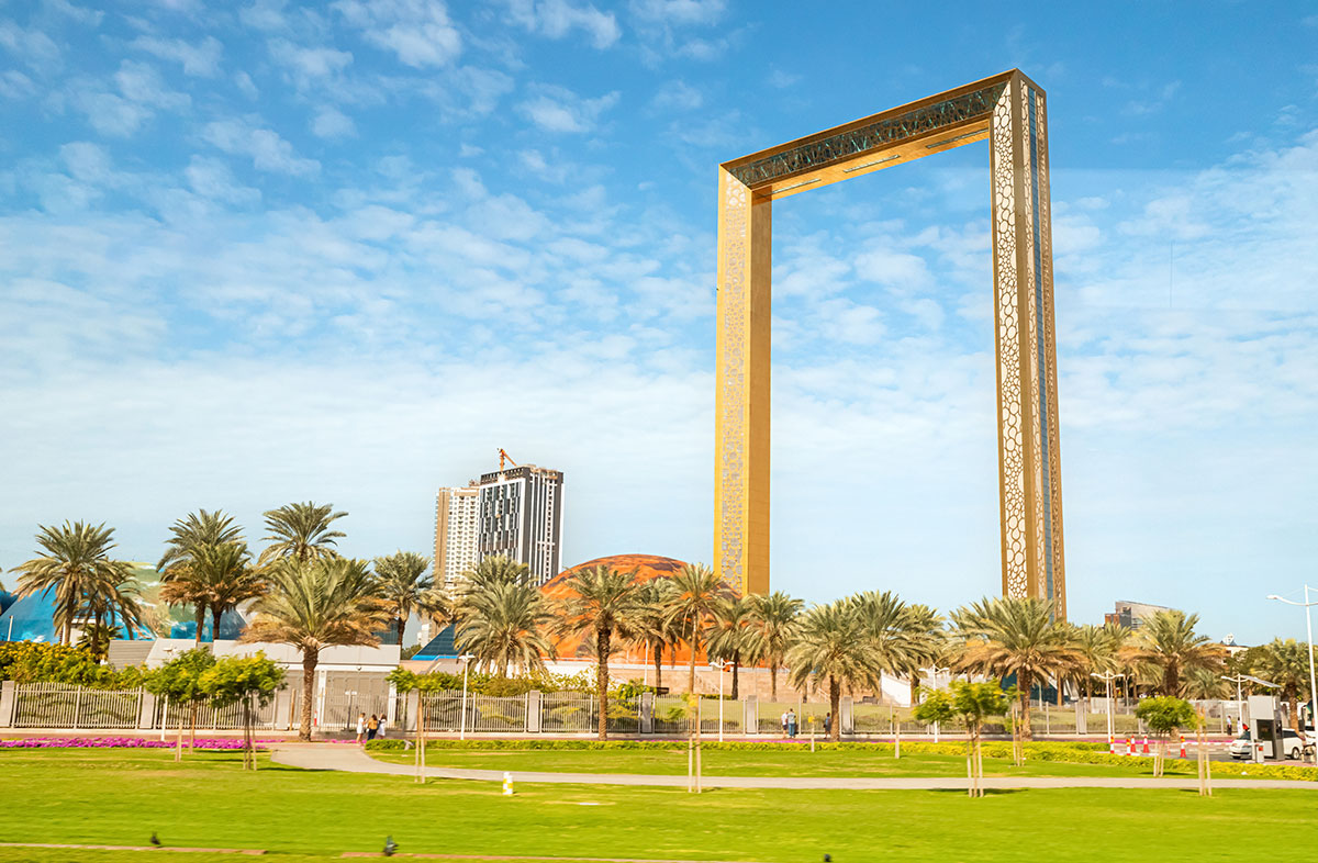 Dubai Frame Park View
