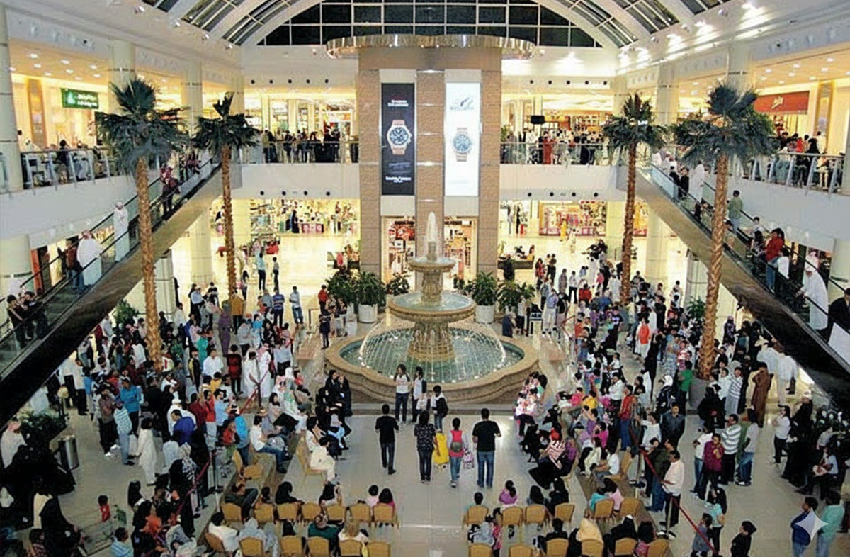Bawadi Mall Fountain Attraction