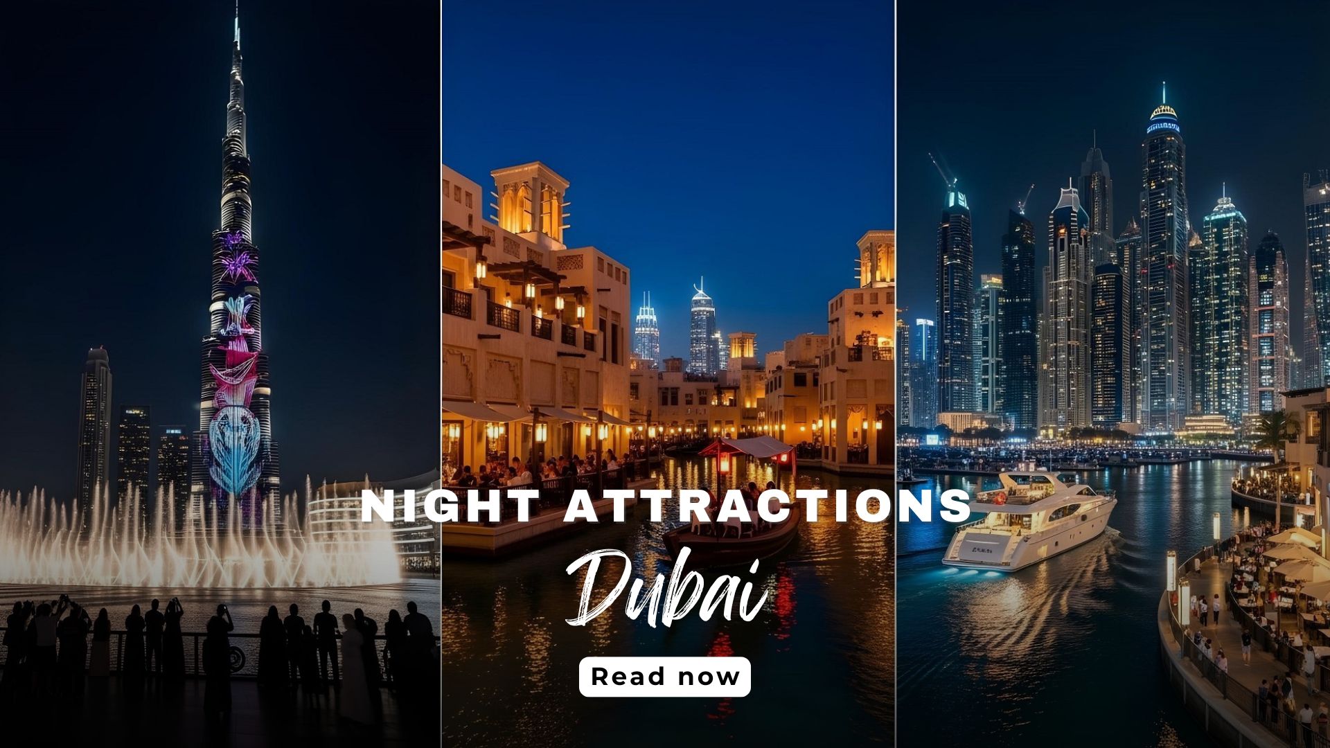 Dubai Night Attractions - Top Nighttime Experiences